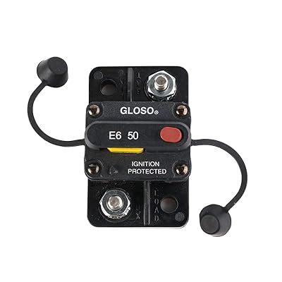 Buy GLOSO E69 50A Mid Range Mini Manual Reset (T3) Circuit Breaker ...