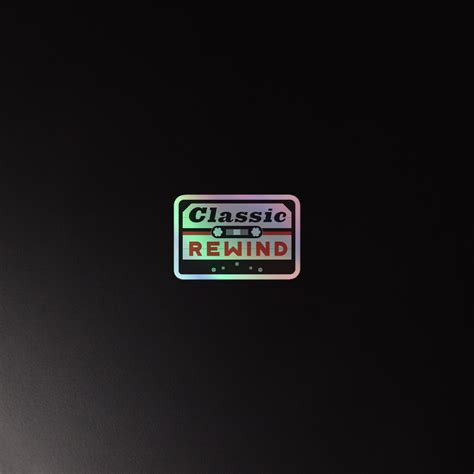 Classic Rewind: Holographic Sticker - Sirius XM Radio LLC