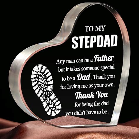 Amazon.com: Milcier Step Dad Gifts, Step Dad Gifts from Daughter Son, 3 ...