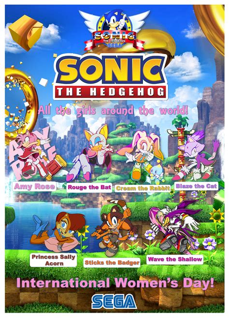 Sonic the Hedgehog Female Characters by gikesmanners1995 on DeviantArt