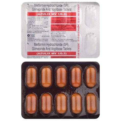 Azulix MV 1/0.3 - Strip of 10 Tablets : Amazon.in: Health & Personal Care