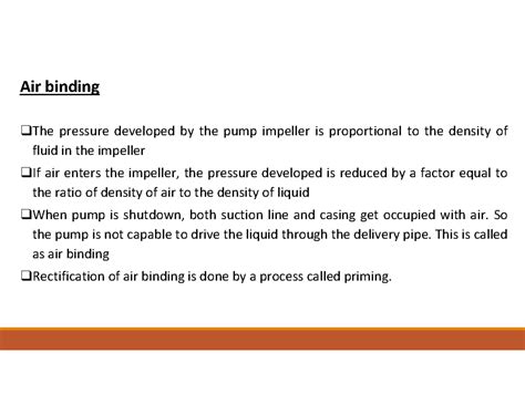 Pumps 2 - fluid mechanics notes - The pressure developed by the pump ...