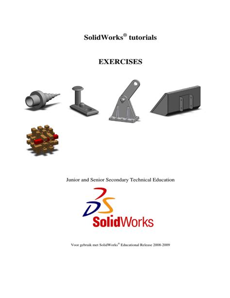 SolidWorks Exercise Tutorials 的图像结果