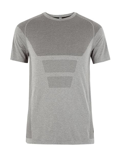 Buy Active Reflective Trim Seam Free T-shirt at Marks & Spencer