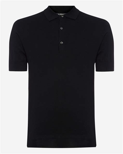 Mens Vintage Black Polo Shirt at Matthew Calzada blog