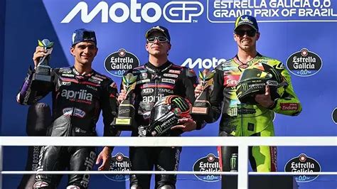 MotoGP 2026: Aprilia's Marco Bezzecchi wins the Brazilian Grand Prix