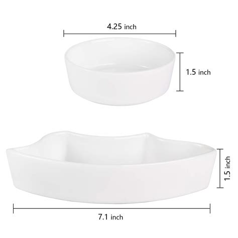 Yarlung 10 Inch Ceramic Divided Serving Dishes with Bamboo Platter ...