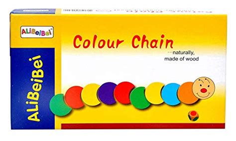 Salvus App SOLUTIONS Wooden Color Chain Sorting Snail Toy, Learn Colors ...