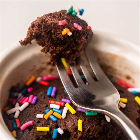 100 Calorie Brownie - Healthy Single Serving Brownie Recipe
