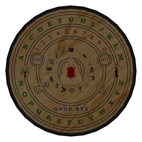3D ouija table model - TurboSquid 1470764