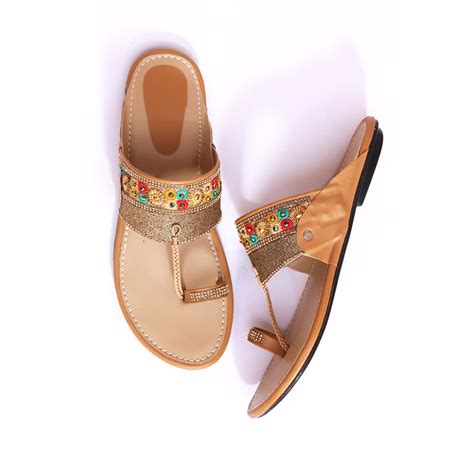 Buy Ladies Hub Kolhapuri Chappal for Women Stylish, Flat Fashion ...