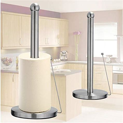 Buy Tissue Towel Roll Holder Kitchen Organiser Dispenser Tissues Roll ...