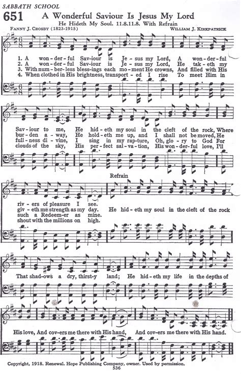 A Wonderful Savior is Jesus My Lord (Hymn) SATB