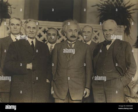 Portrait of five scientists in 1931. L-R: Walter Sydney Adams, Albert ...
