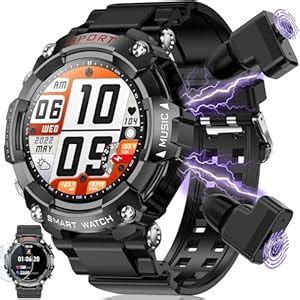 GUIQU Smart Watch with Earbuds, 1.52-inch AMDLED Screen, 8763EW Chip ...