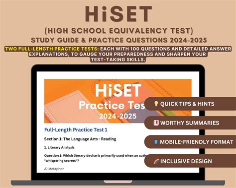 HiSET Exam Overview 的图像结果