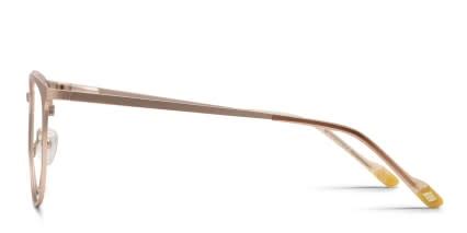 Le Specs Disko Rose Gold Prescription Eyeglasses
