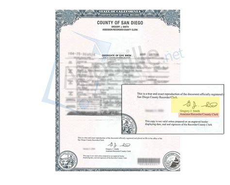 How To Get Birth Certificate San Diego - prntbl.concejomunicipaldechinu ...