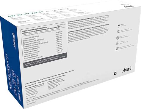 Buy ANSELL MICRO TOUCH ROYAL BLUE POWDER FREE NITRILE - LARGE Online ...