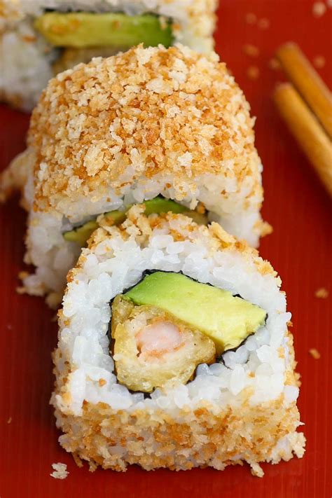 Shrimp Tempura Sushi Roll