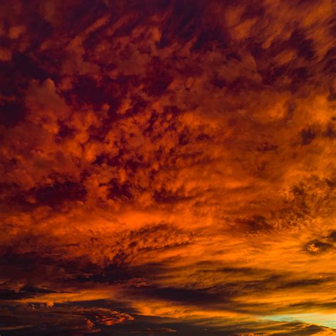 orange sky wallpaper