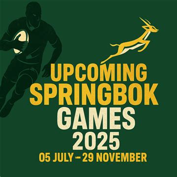Image result for Springbok Games
