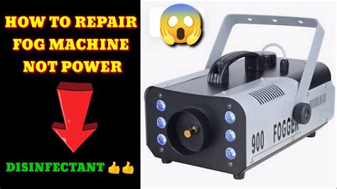 Image result for Fog Machine Not Working