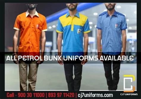 Petrol Bunk Uniform & Automotive Workers Uniforms Manufacturer from Chennai