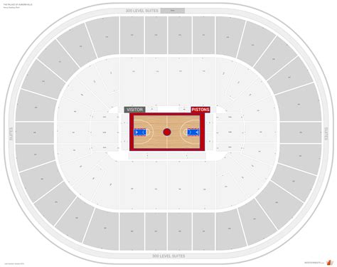 Palace Of Auburn Hills Seating Chart Concert