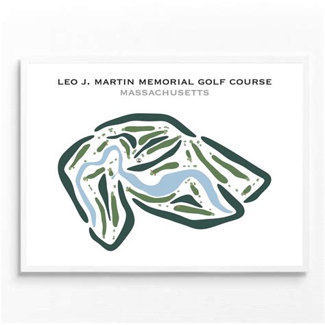 Buy the best printed golf course Leo J. Martin Memorial Golf Course ...