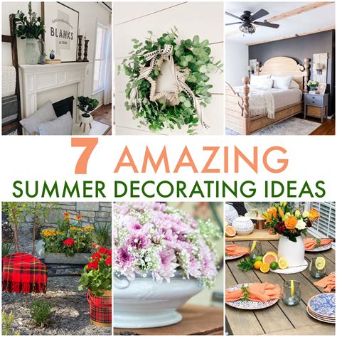 7 Amazing Summer Decorating Ideas - Sweet Pea