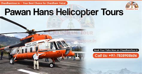 Pawan Hans Helicopter Tours - Pawan Hans Char Dham Tickets