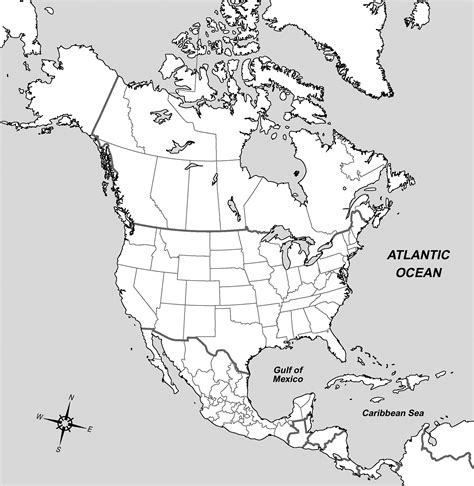 north-america-blank-map.gif - Map Pictures