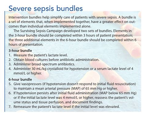 Nurses can help improve outcomes in severe sepsis
