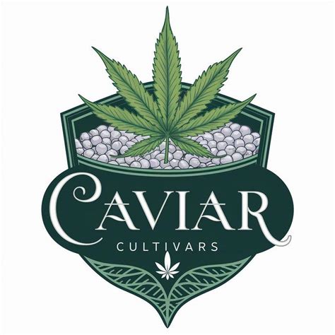 Logo for upscale vertical cannabis company called “Caviar Cultivars ...