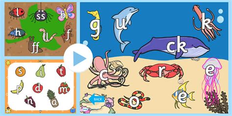 Phase 2 PGC FS Letters and Sounds Interactive PowerPoint