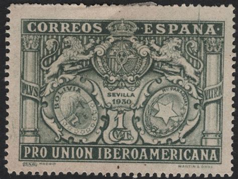 SCG4407 - Spain 1930 – Pro Unión Iberoamericana Stamps – Stamp and ...