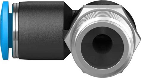 QSL-1/4-6 Festo | Festo QS Series Elbow Threaded Adaptor, R 1/4 Male to ...