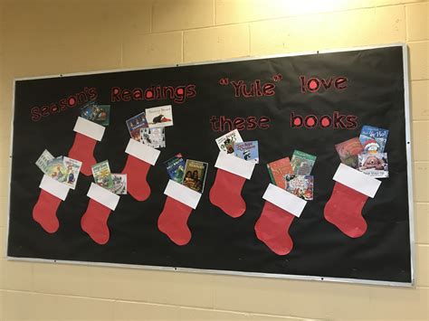 December Library Bulletin Board Ideas