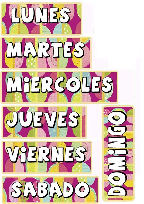 Que Significan Los Nombres De Los Dias De La Semana at Diana ...