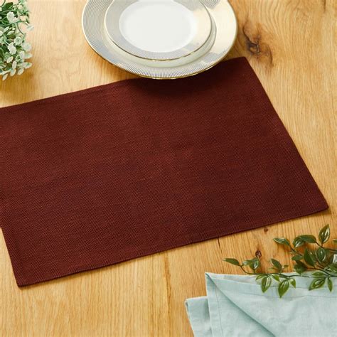 Buy Mirage Cotton Textured Placemat from Home Centre at just INR 249.0