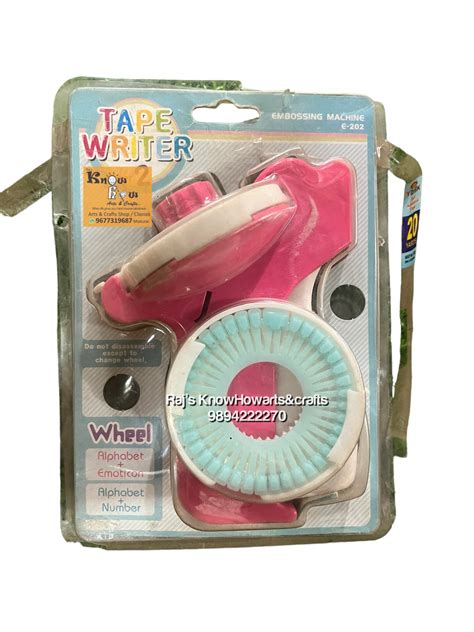 Tape Writer machine – KnowHowArtCraft