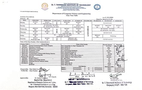 Departments | DrTTIT - Dr. T. Thimmaiah Institute Of Technology