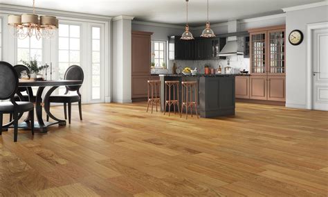 Cherry Hardwood Flooring Kitchen