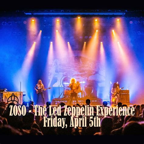 ZOSO - The Ultimate Led Zeppelin Experience- April 5th, Stargazers ...