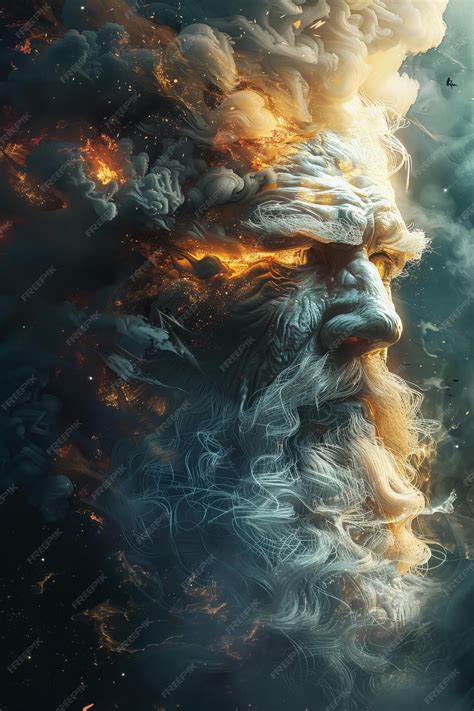 Chaos primordial greek gods portrait high quality high resolution ...