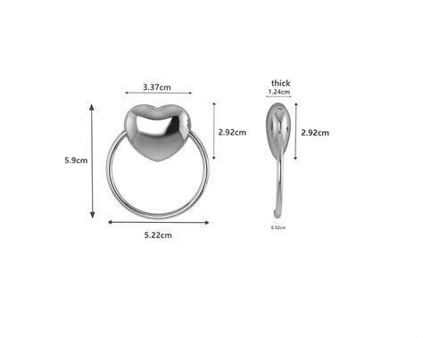 Sterling Silver Heart Rattle for Baby