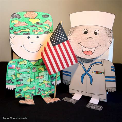 Veterans Day Craft Ideas For Kids Veterans Day Activities, Veteran’s ...