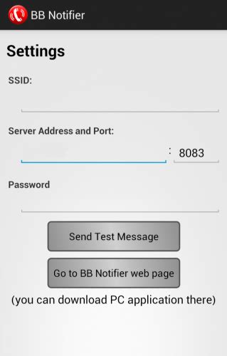 BB Notifier per Android, la notifica delle telefonate su PC