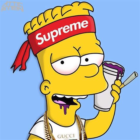 [100+] Supreme Bart Simpson Wallpapers | Wallpapers.com